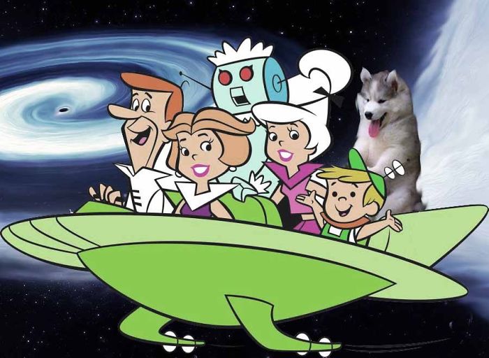 Husky Meets The Jetsons !