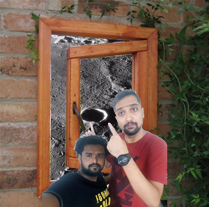 Super Moon Selfie #nophotoshop