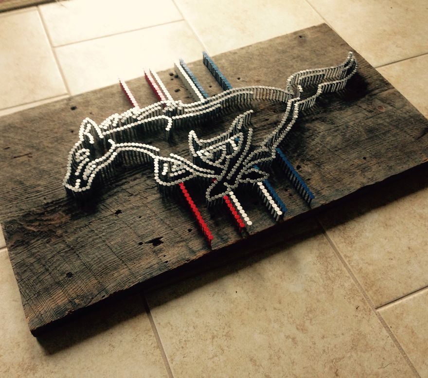 I Create Intricate Artworks Using Nails As A Medium I Create Intricate Artworks Using Nails As A Medium