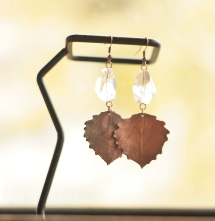 Unique Jewelry Made From Natural Objects Using Electroplating Method Unique Jewelry Made From Natural Objects Using Electroplating Method