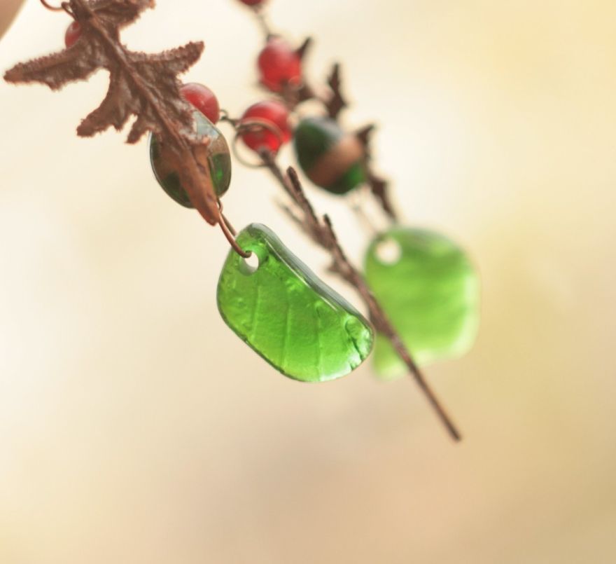 Unique Jewelry Made From Natural Objects Using Electroplating Method