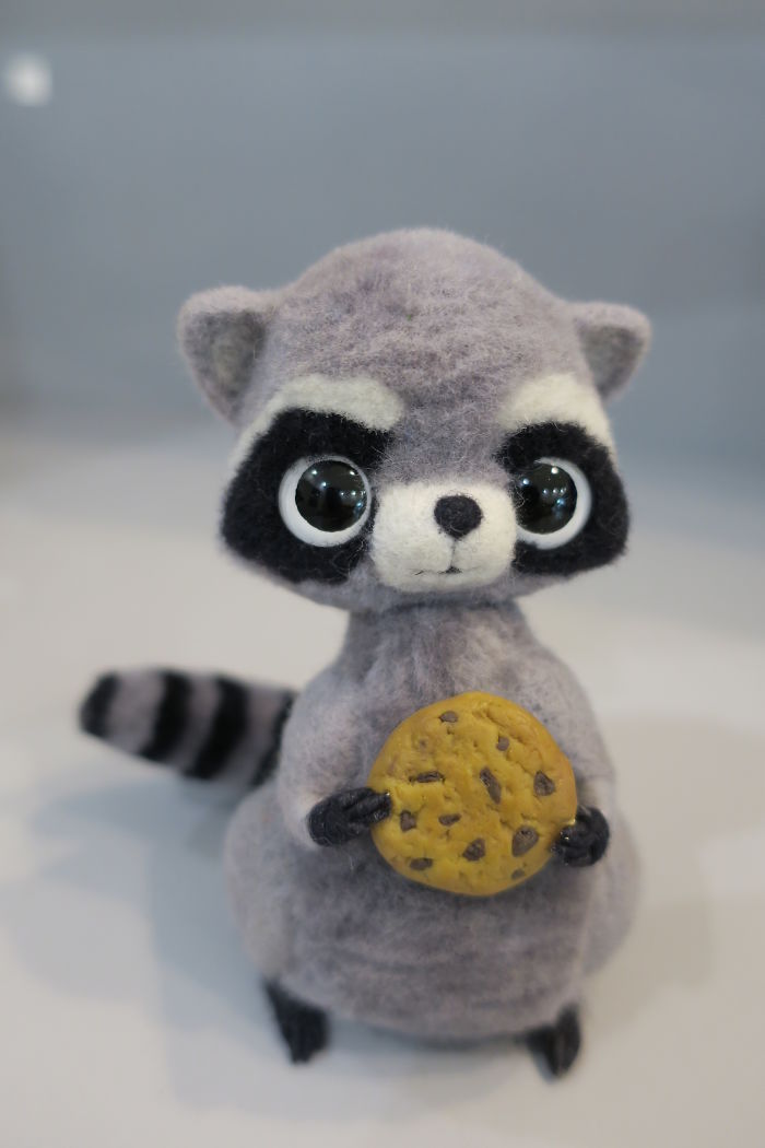 Сute Needle Felted Toys By Anna Klyukina