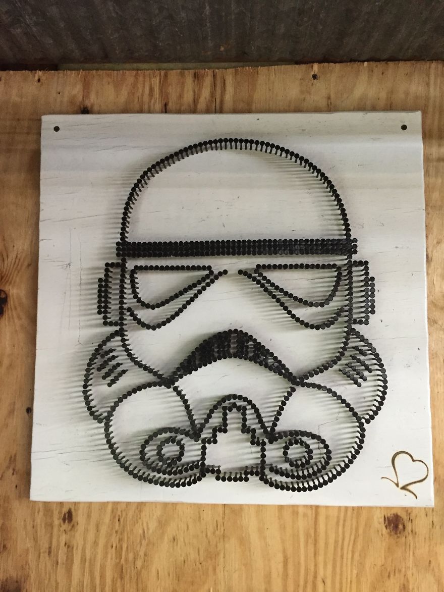 I Create Intricate Artworks Using Nails As A Medium I Create Intricate Artworks Using Nails As A Medium