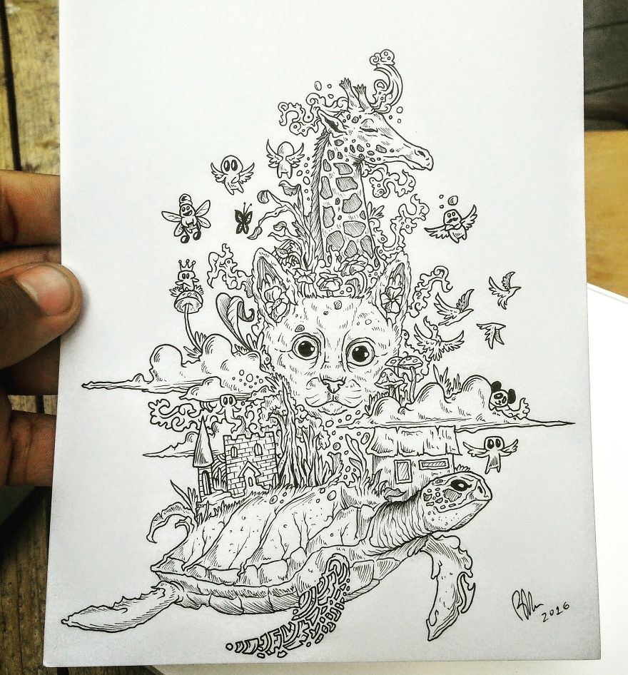 I Ask Random People For Their Favorite Animals And Create A Magic World Around Them!