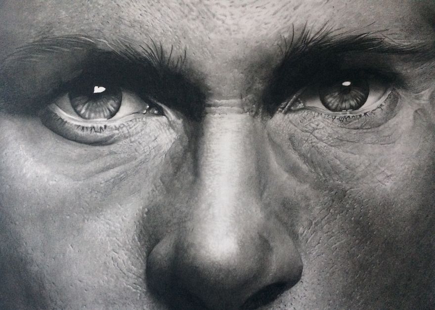 The Making Of My Hyper-Realistic Drawing Of Eyes