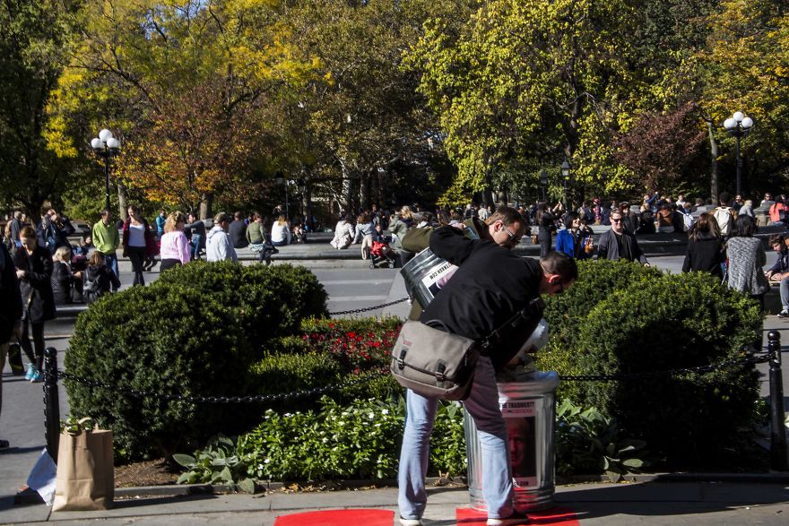 We Enticed People To Clean Up New York City By Trashing Their Least Favorite Presidential Candidate We Enticed People To Clean Up New York City By Trashing Their Least Favorite Presidential Candidate