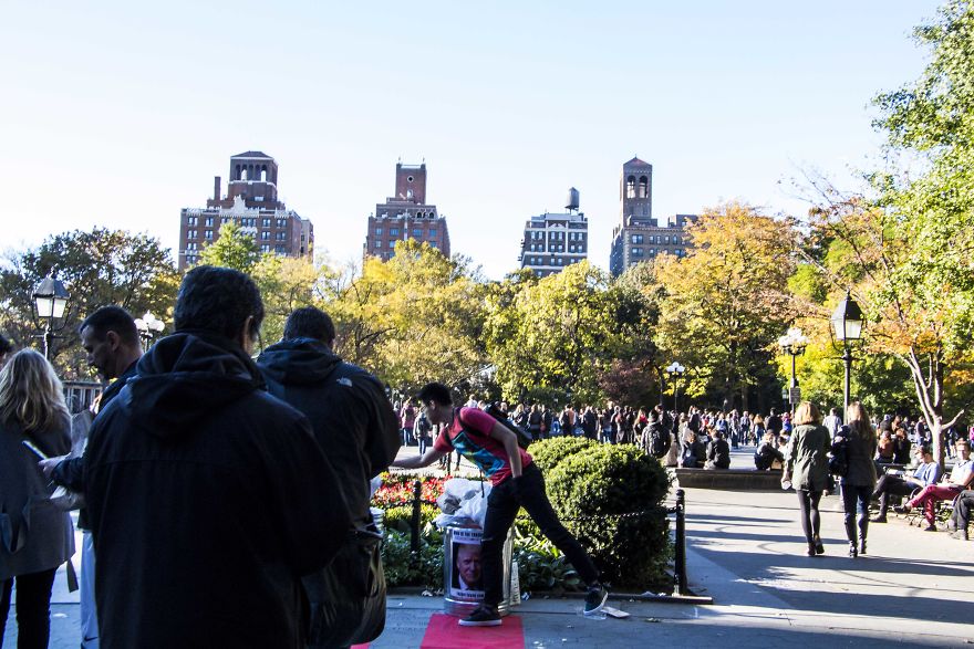 We Enticed People To Clean Up New York City By Trashing Their Least Favorite Presidential Candidate