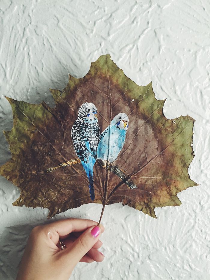 Painted Leaves