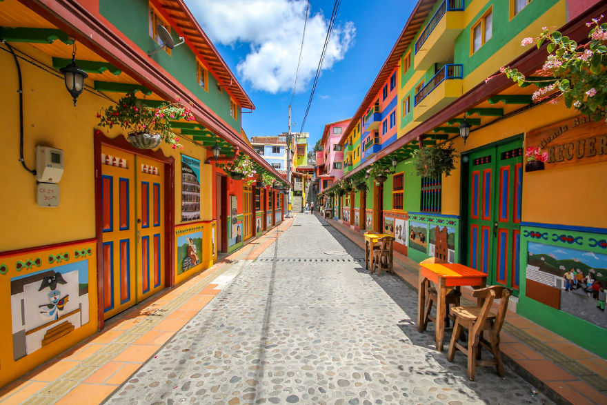I Photographed The World's Most Colorful Town I Photographed The World's Most Colorful Town