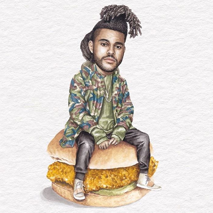 Abél Makonnen Tesfay On A Buffalo Chicken Sandwich