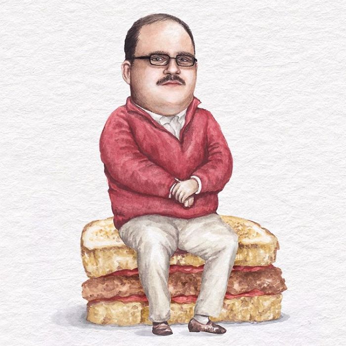 Ken Bone On A Meatloaf Sandwich