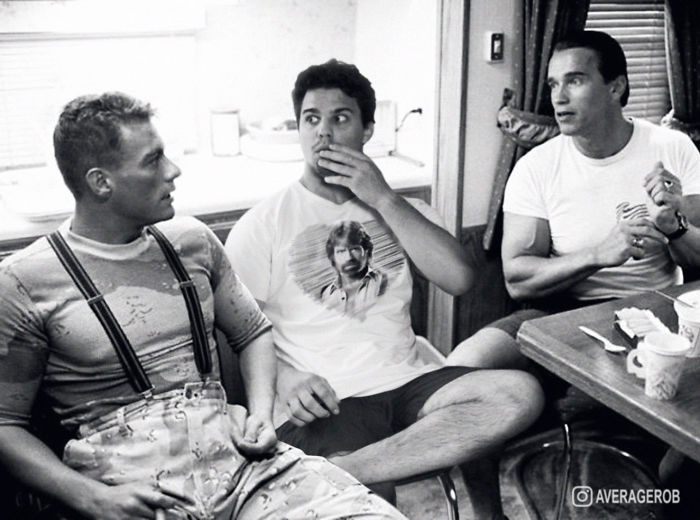 When I Thought I Was Meeting The Greatest Of All Time, I Met JCVD And Schwarzenegger