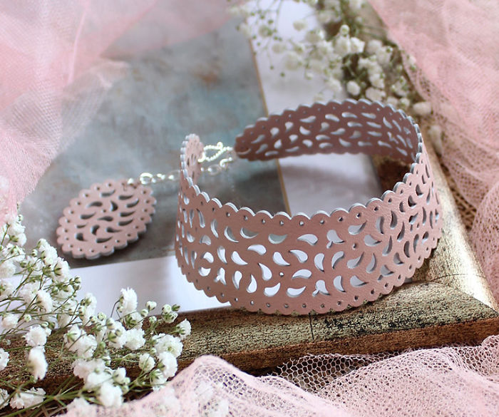 Leather Lace Coming From Russia: Designer Jewellery By Elena Kozhevnikova Leather Lace Coming From Russia: Designer Jewellery By Elena Kozhevnikova