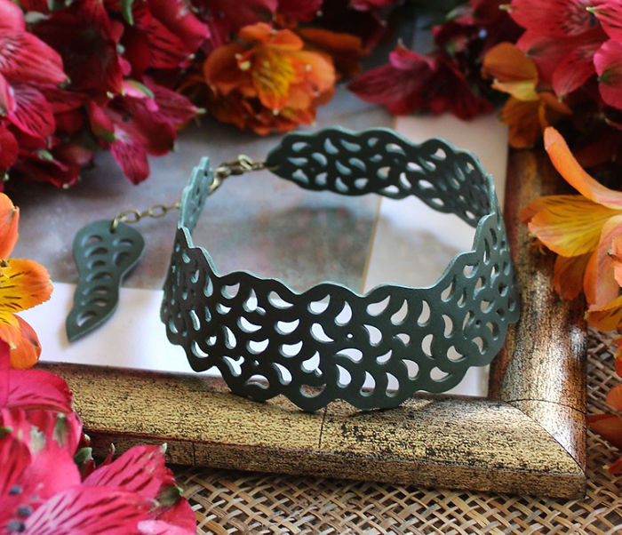 Leather Lace Coming From Russia: Designer Jewellery By Elena Kozhevnikova Leather Lace Coming From Russia: Designer Jewellery By Elena Kozhevnikova