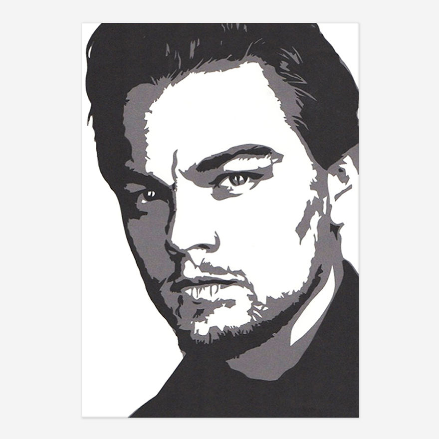 I Create Portraits In Paper