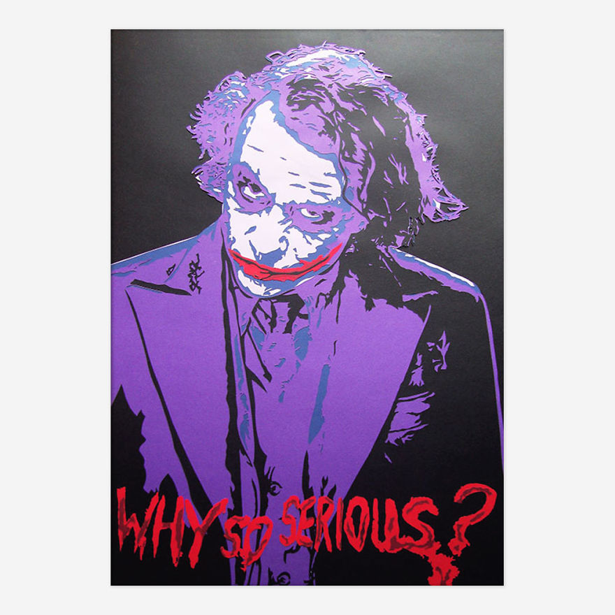 I Create Portraits In Paper