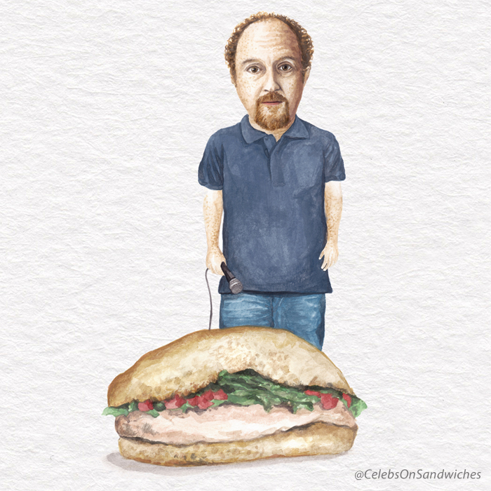 Louis C.K. On A Grilled Chicken Sandwich