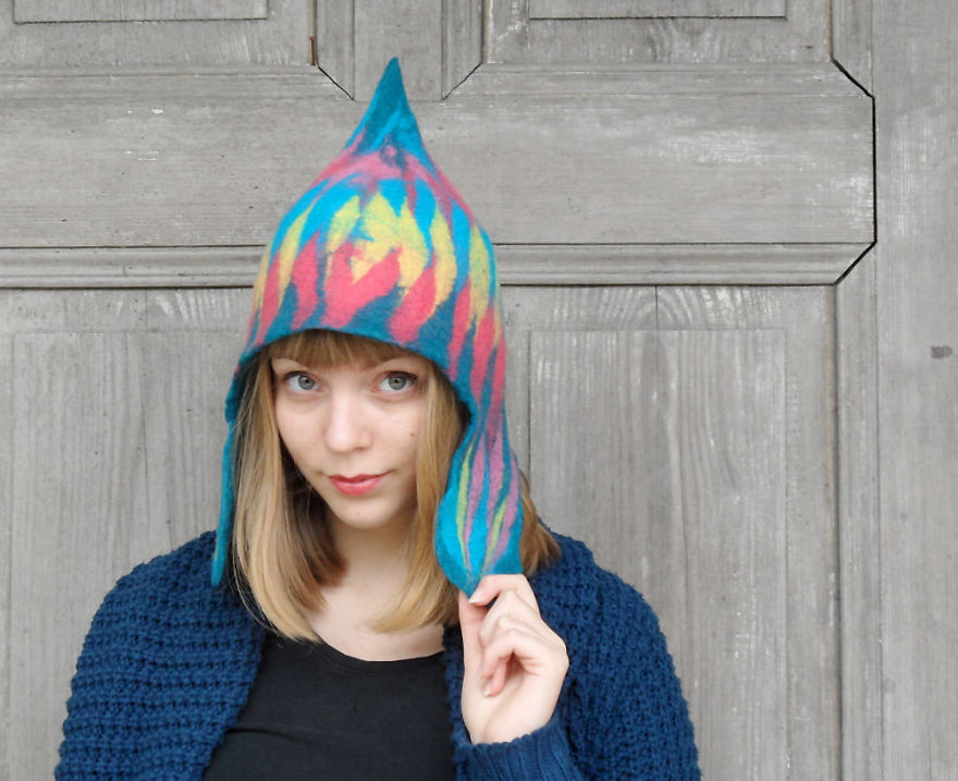 My Mother Is A Mad Hatter And Creates Amazing Wearable Pieces Of Art