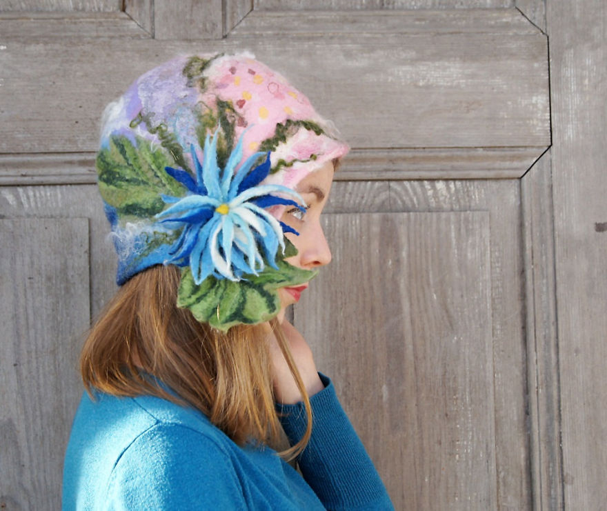 My Mother Is A Mad Hatter And Creates Amazing Wearable Pieces Of Art