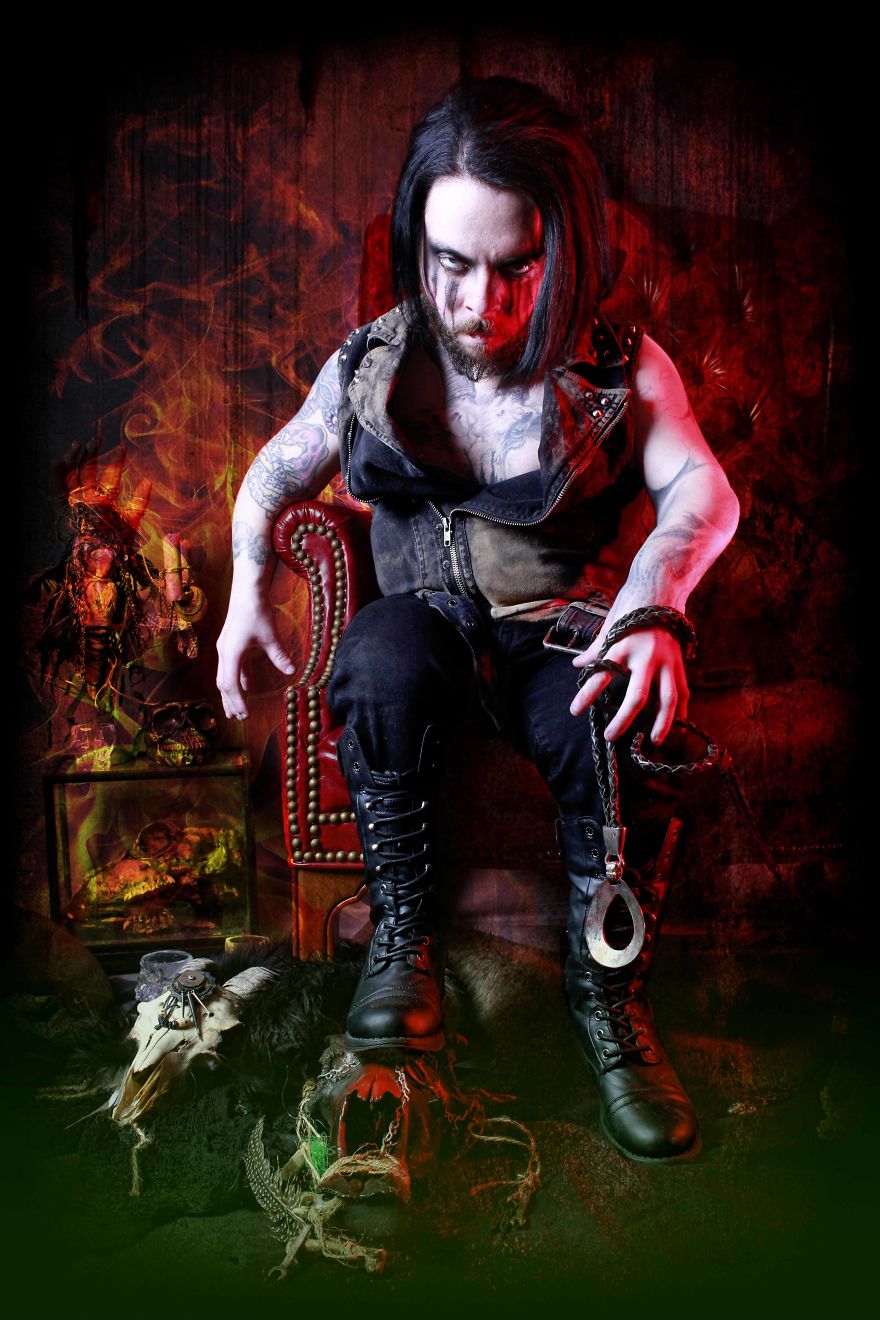 Sanguine Wastelands - Intricate Photography Project