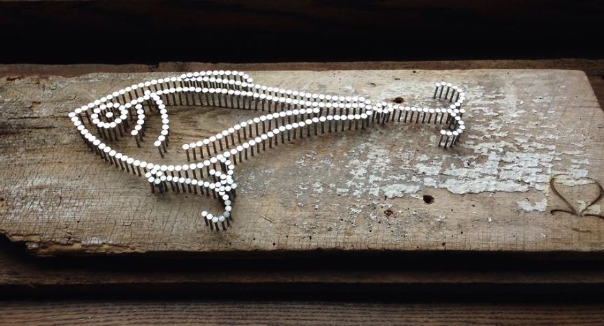 I Create Intricate Artworks Using Nails As A Medium I Create Intricate Artworks Using Nails As A Medium