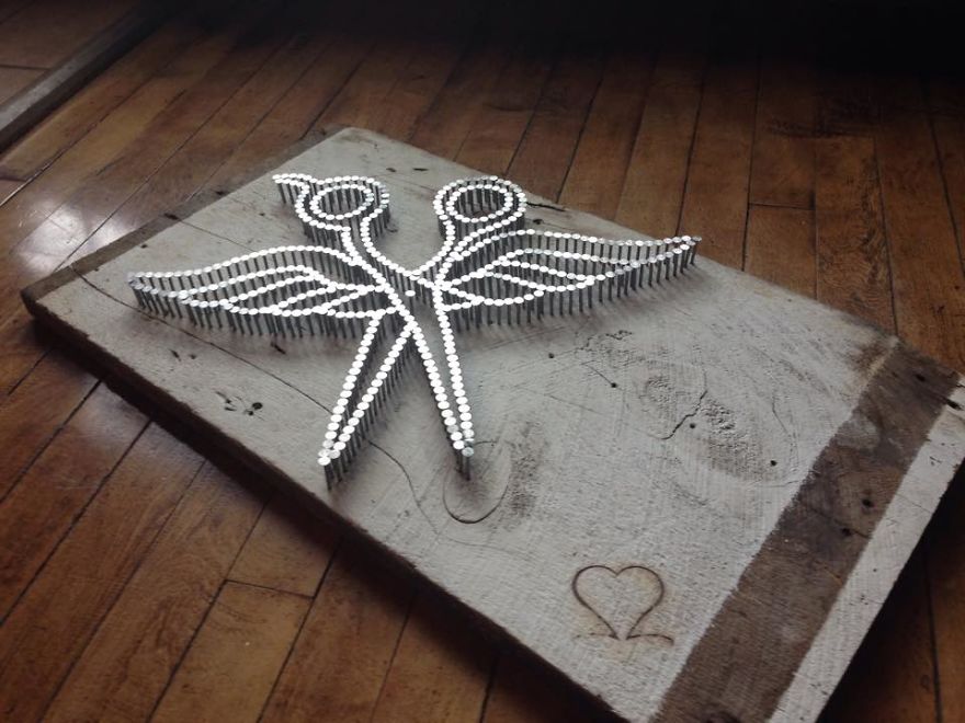 I Create Intricate Artworks Using Nails As A Medium I Create Intricate Artworks Using Nails As A Medium