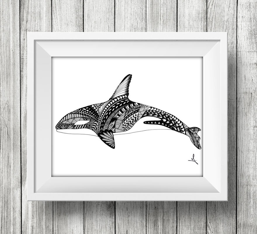 I Spend My Free Time Drawing Animals And Skulls