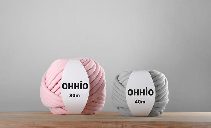 Ohhio Braid - A New Material For Stylish, Chunky Knits