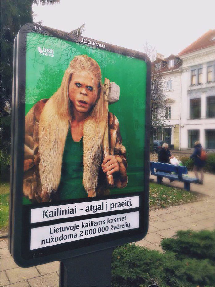 Totally Unexpected Anti-Fur Posters Show How Outdated And Out-Of-Fashion Natural Fur Is Totally Unexpected Anti-Fur Posters Show How Outdated And Out-Of-Fashion Natural Fur Is