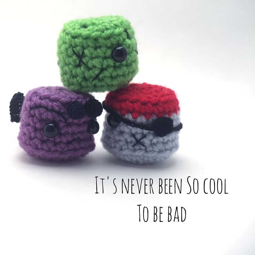 I Made Some Crochet Marshmallows With Unique Personalities I Made Some Crochet Marshmallows With Unique Personalities