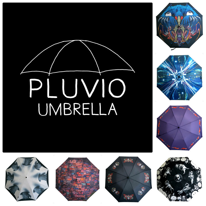 7 Artist Designed Umbrellas Make Great Holiday Gifts!