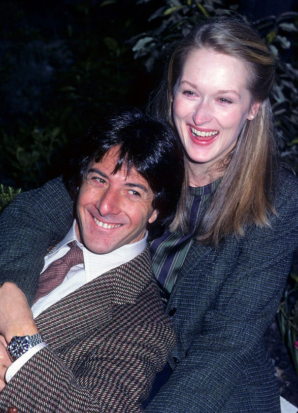 Dustin Hoffman And Meryl Streep On The Set Of Kramer Vs. Kramer, 1979