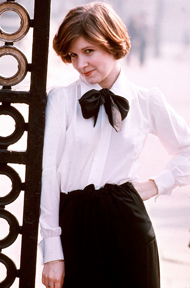 20-Year-Old Carrie Fisher, 1976