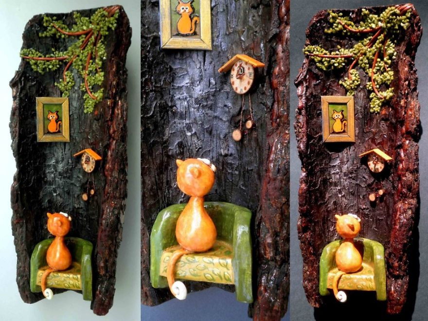 Artist Brings Mesmerizing Dream Scenes To Life Using Pre-Owned, Natural, And Recycled Materials