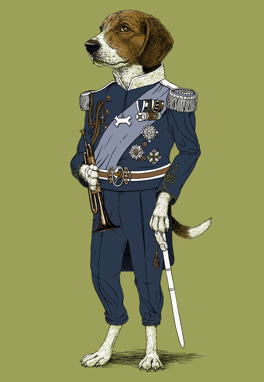 I Drew Some Dapper Animals In Vintage Clothing I Drew Some Dapper Animals In Vintage Clothing
