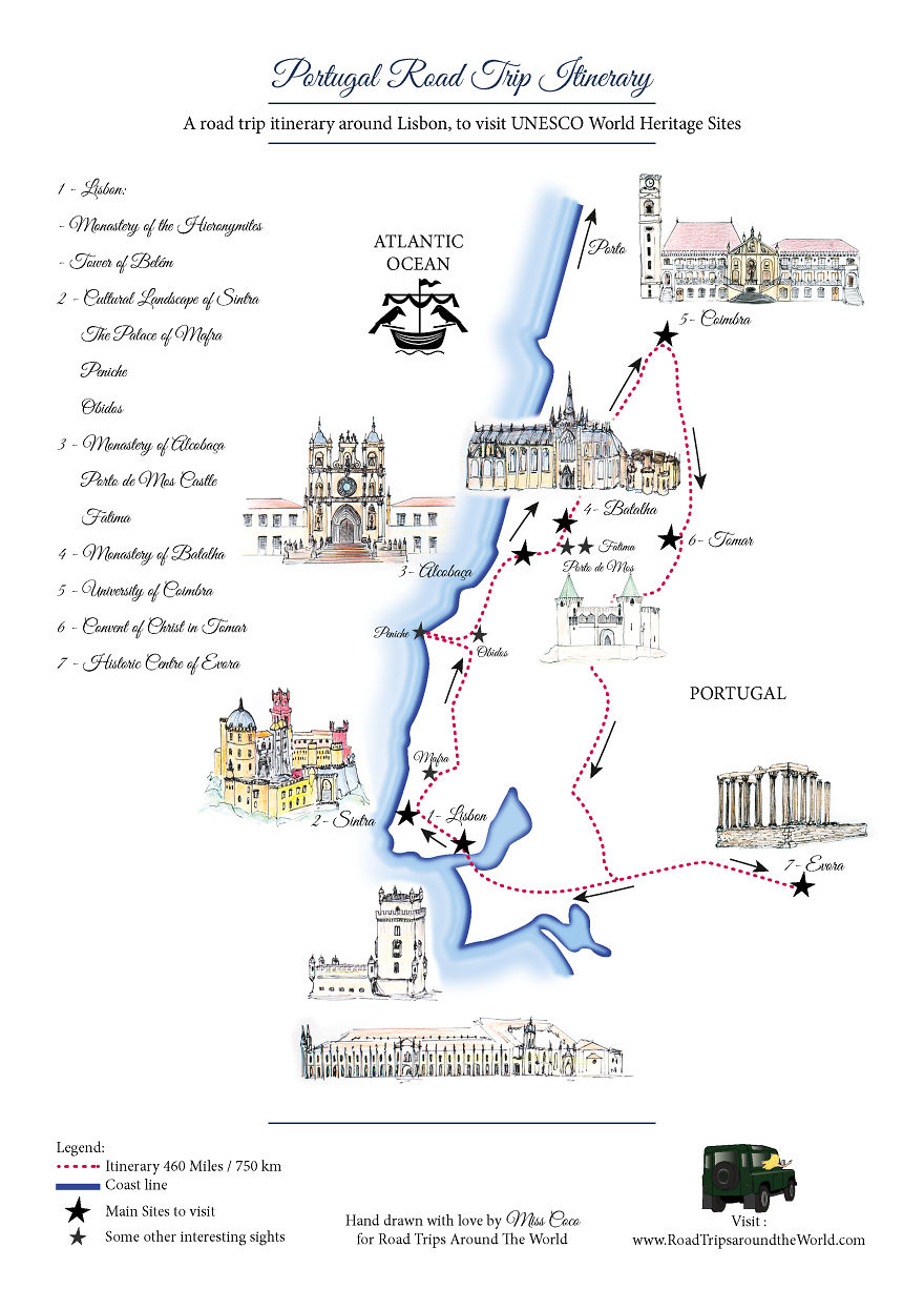 Road Trip Maps For Travel Lovers Road Trip Maps For Travel Lovers