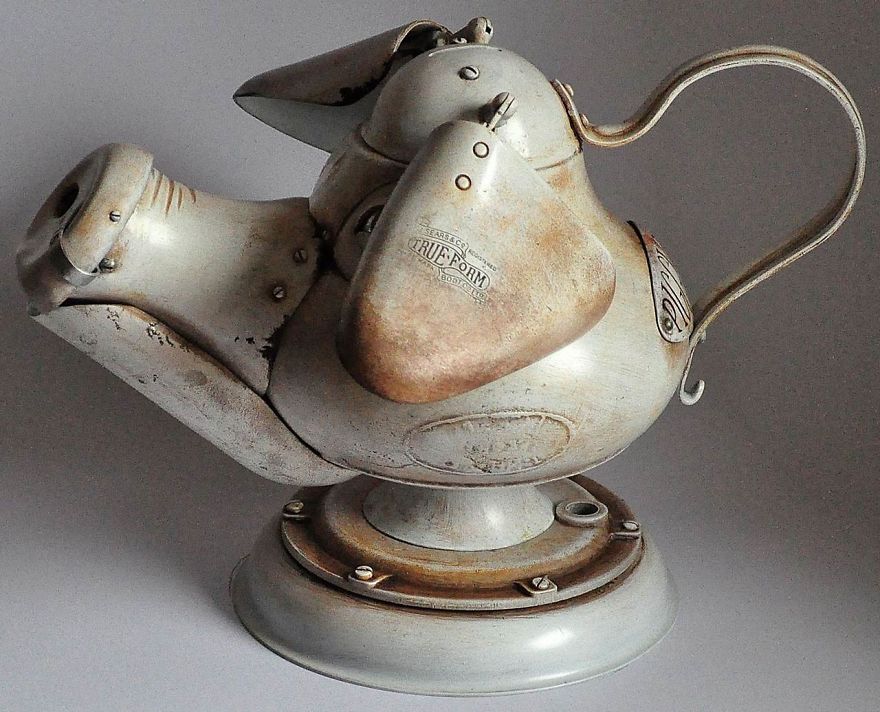 I Created These Sculptures Out Of Old Household Items