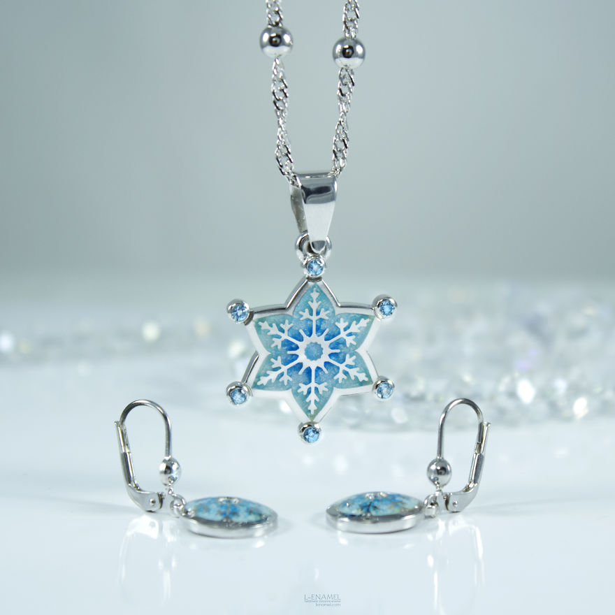 My Girl Makes This Beautiful Winter Jewelry