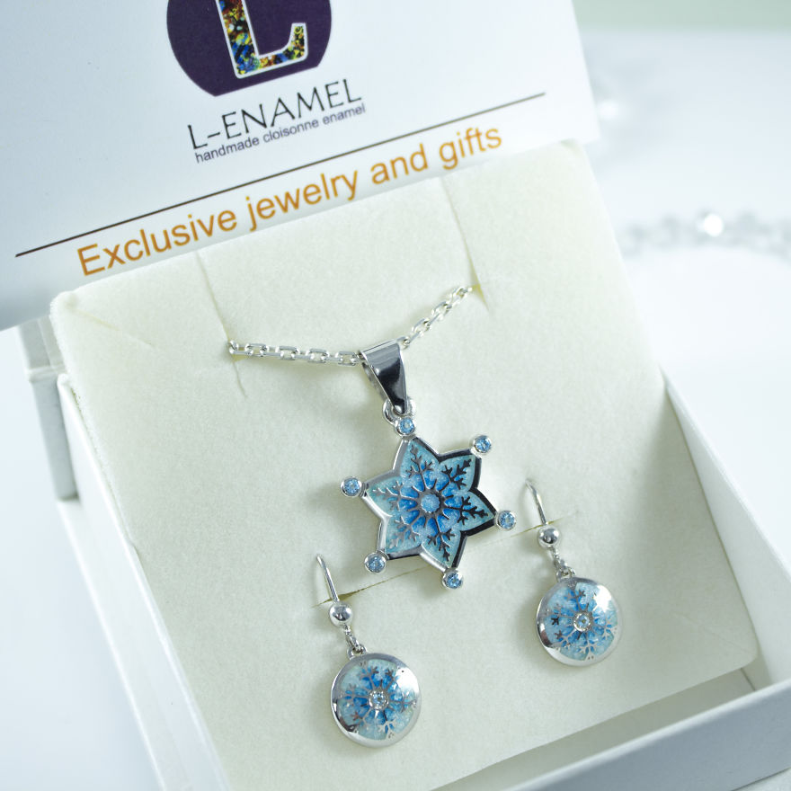 My Girl Makes This Beautiful Winter Jewelry