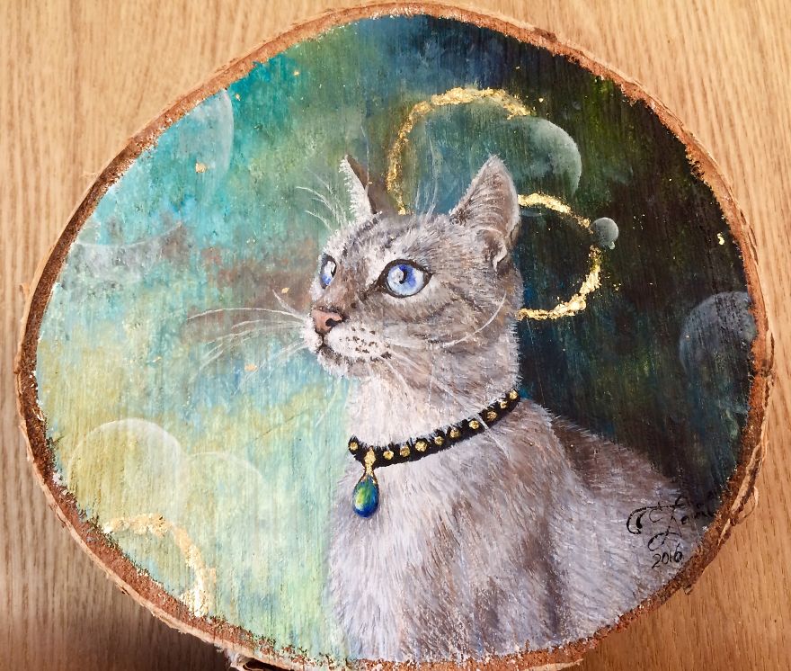 I Like To Challenge Myself By Painting In Different Styles And On Different Surfaces