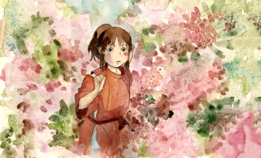 Spirited Away Watercolor Painting By Artsin