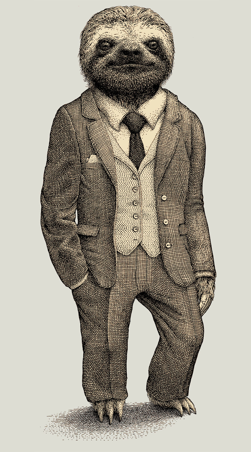 I Drew Some Dapper Animals In Vintage Clothing I Drew Some Dapper Animals In Vintage Clothing