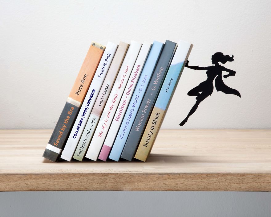 Supergal Bookend By Artori Design