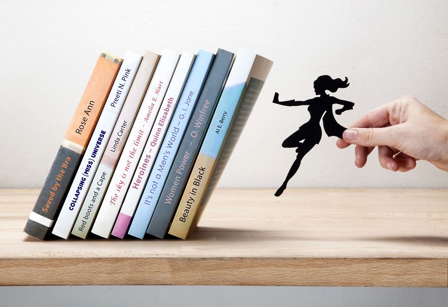 Supergal Bookend By Artori Design