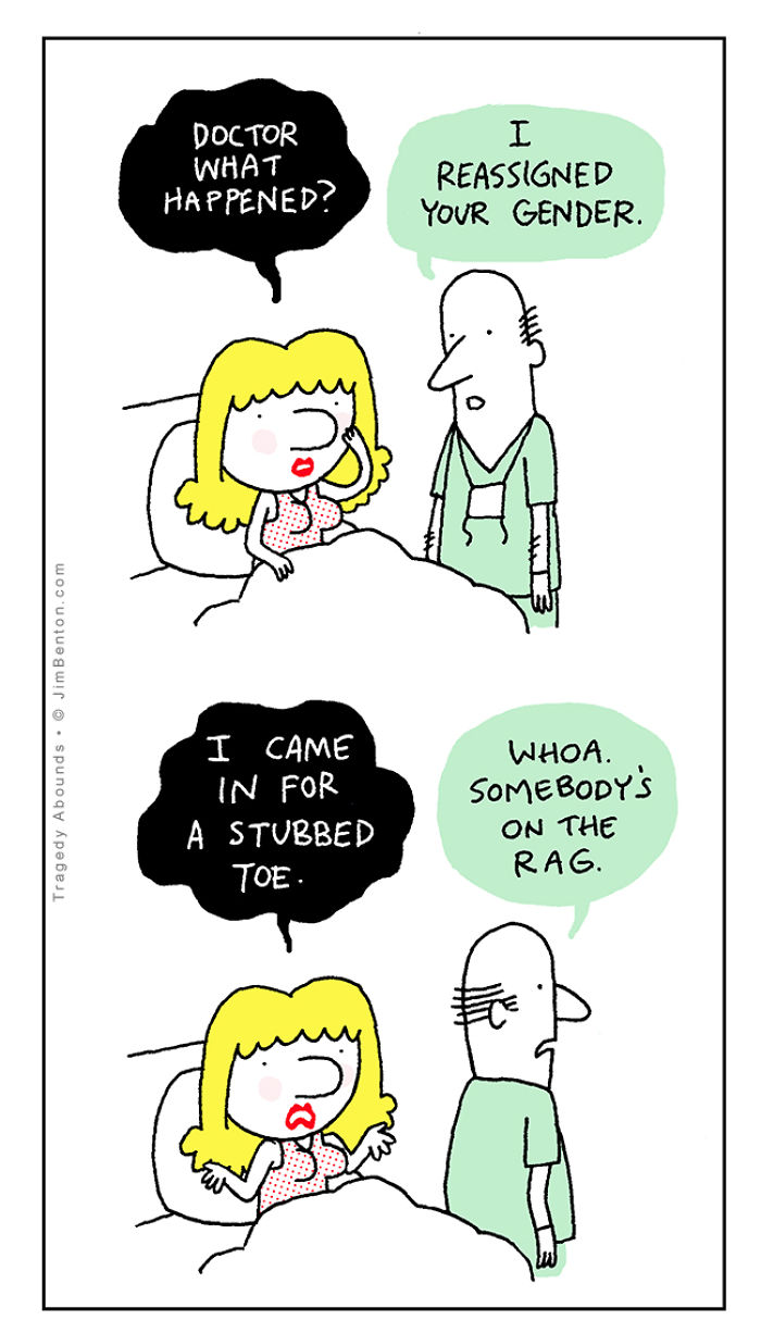 Tragedy Abounds By Jim Benton