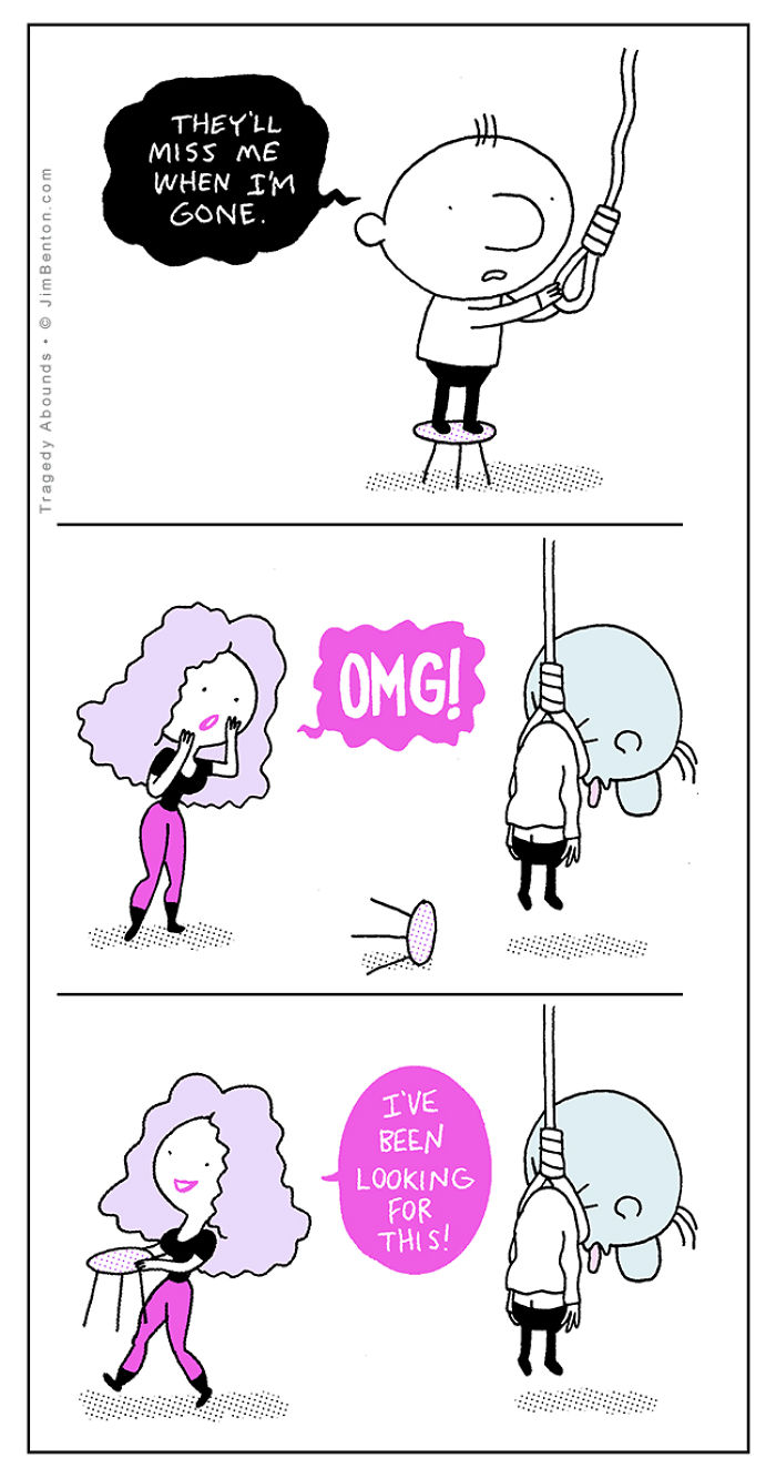 Tragedy Abounds By Jim Benton