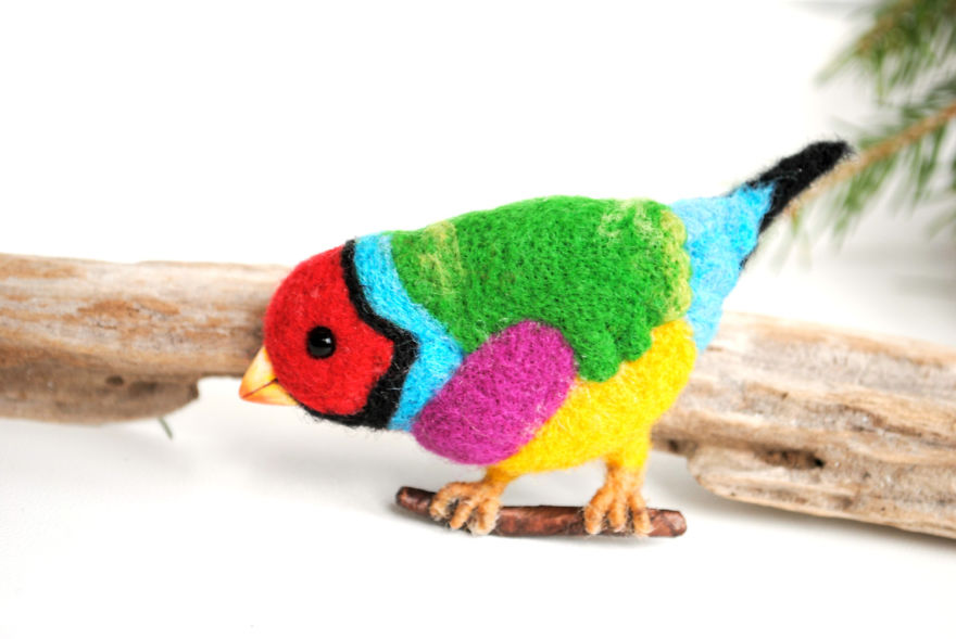 I Create Handmade Fetled Birds