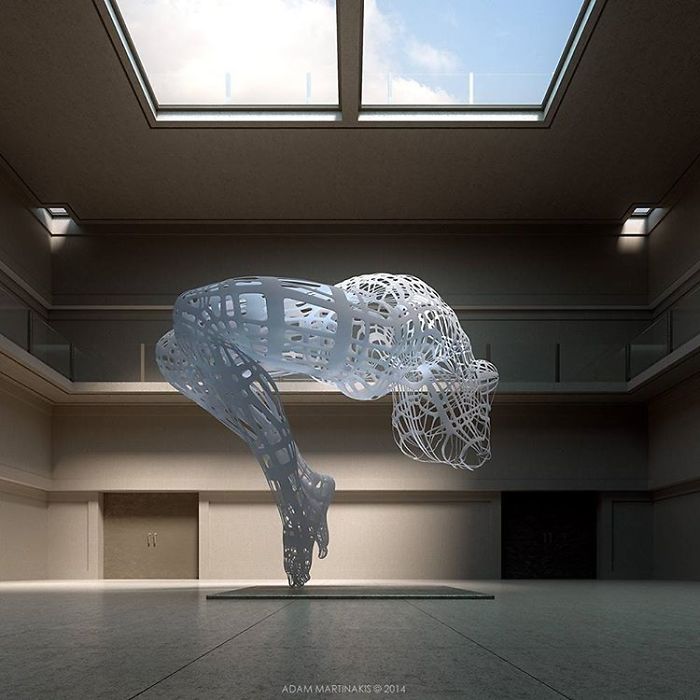 The Big Sculpture In A Nonexistent Museum