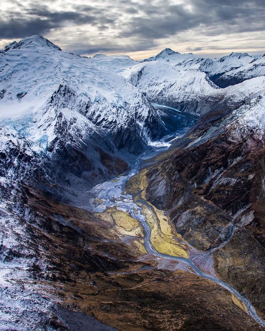 Exploring Southern Alp Glaciers