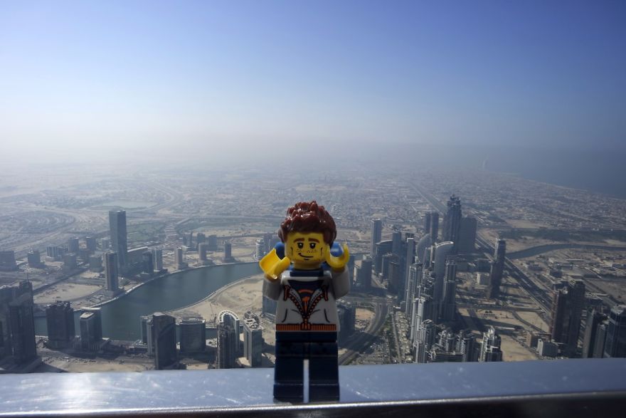 I Show The Beauty Of Dubai Through The Eyes Of A Lego Backpacker